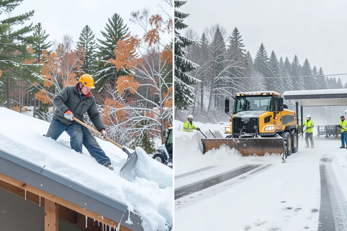 Snow Disposal in Des Moines, King County, WA - Collect and load the snow for removal