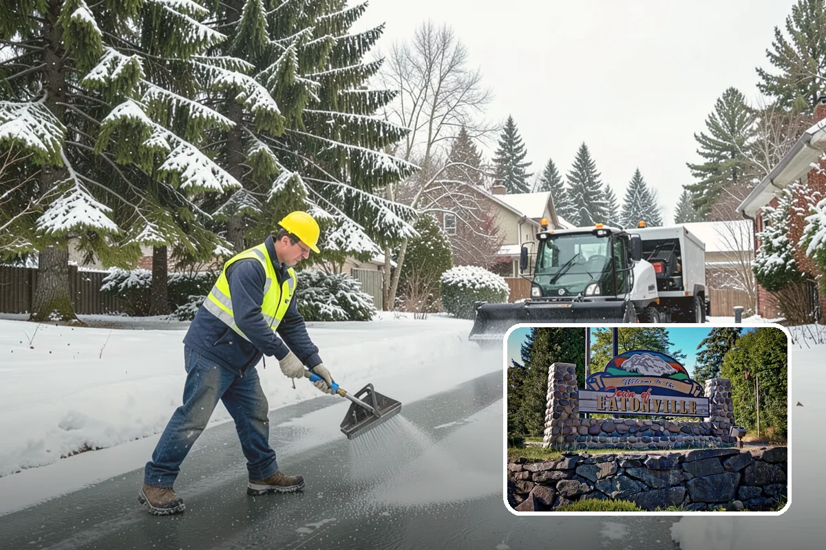 Snow Disposal in Eatonville, Pierce County, WA - Ensures snow is disposed of at approved sites