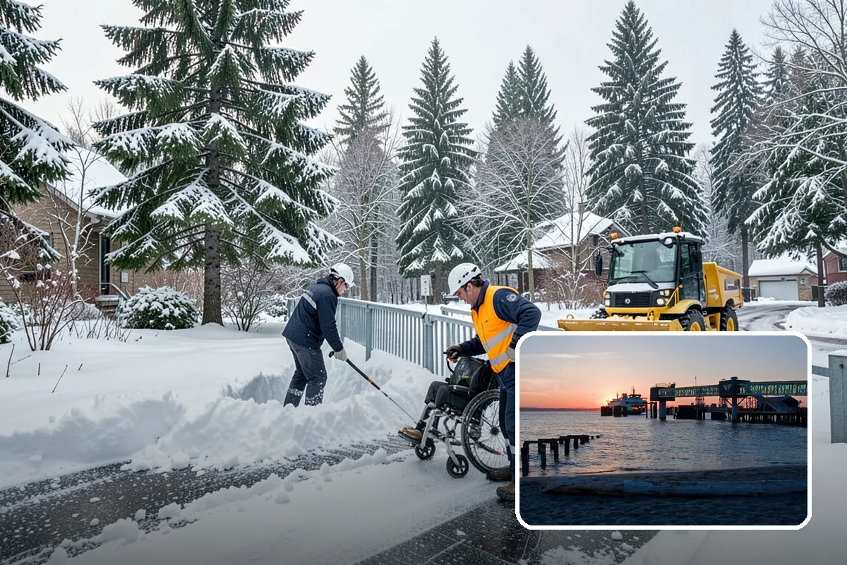 Snow Disposal in Edmonds, Snohomish County, WA - Ensures snow is disposed of at approved sites