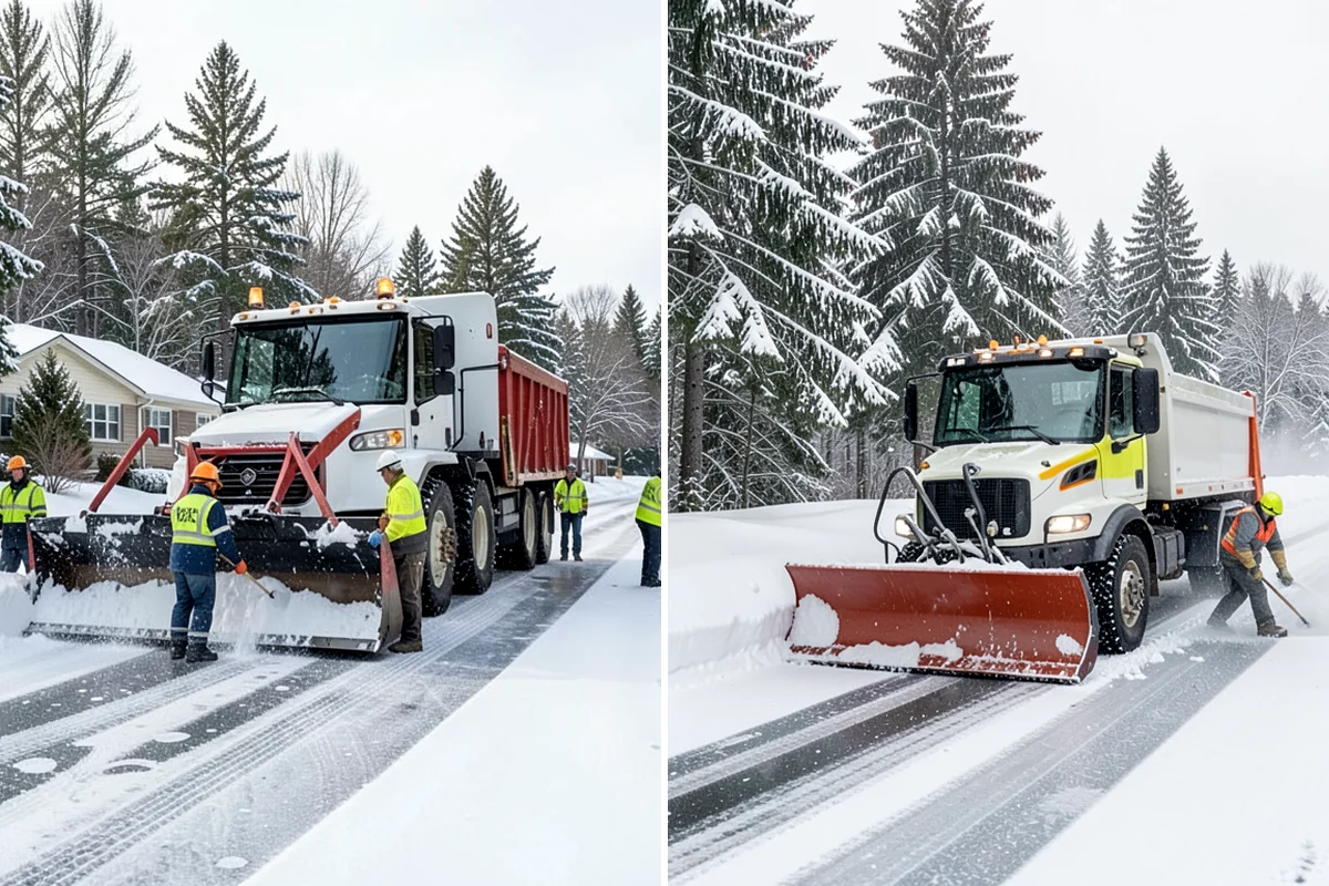 Snow Disposal in Everett, Snohomish County, WA - Collect and load the snow for removal