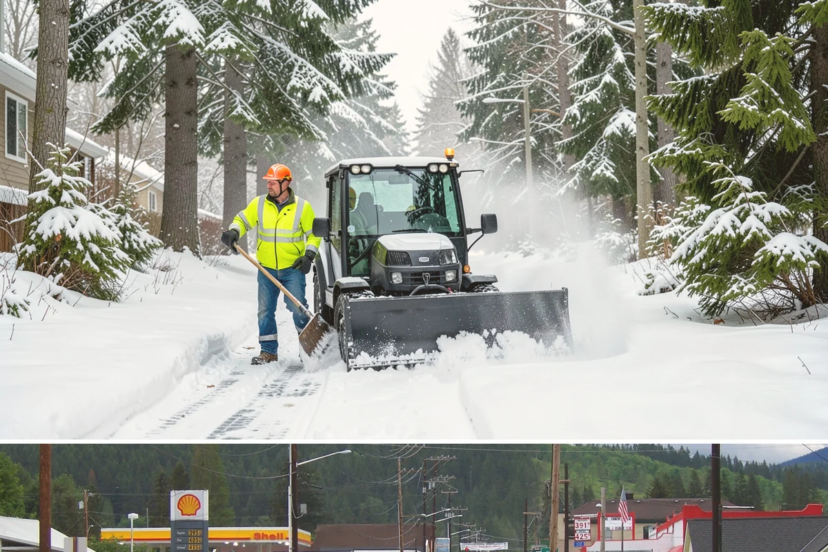 Snow Disposal in Granite Falls, Snohomish County, WA - Snow disposal is needed whenever removed snow must leave a property, particularly late in a season of heavy repeated accumulation.