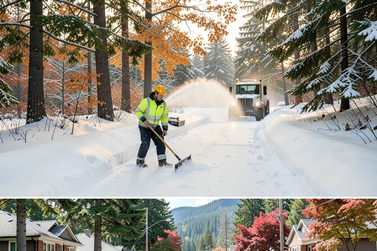 Snow Disposal in Hunts Point, King County, WA - Snow disposal is needed whenever removed snow must leave a property, particularly late in a season of heavy repeated accumulation.
