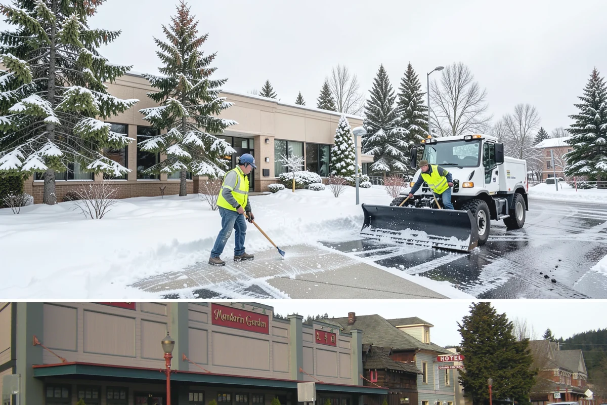 Snow Disposal in Issaquah, King County, WA - Snow disposal is needed whenever removed snow must leave a property, particularly late in a season of heavy repeated accumulation.