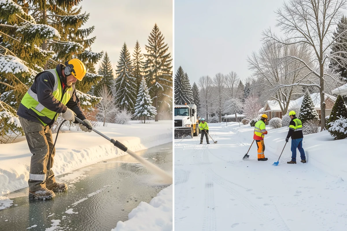 Snow Disposal in Kent, King County, WA - Collect and load the snow for removal
