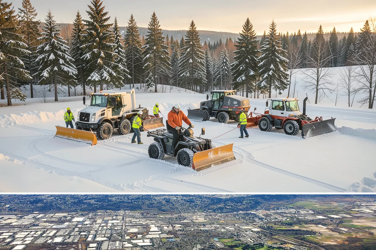 Snow Disposal in Kent, King County, WA - Snow disposal is needed whenever removed snow must leave a property, particularly late in a season of heavy repeated accumulation.