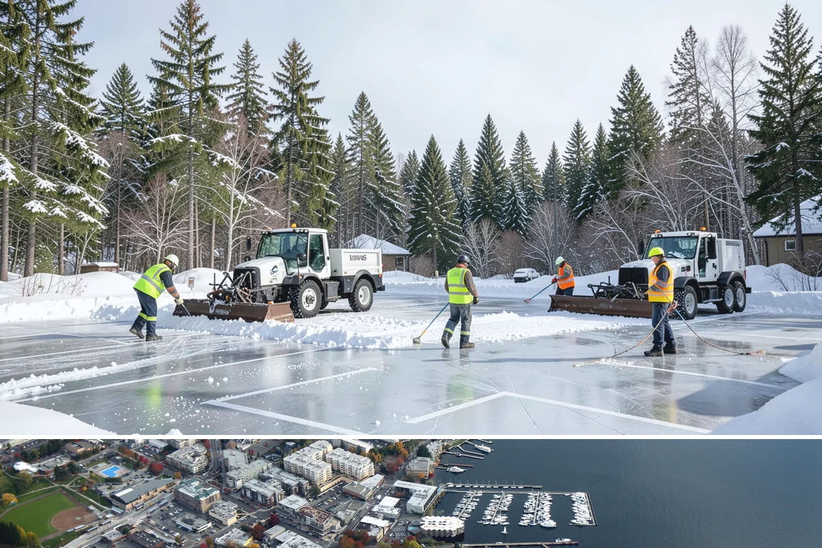 Snow Disposal in Kirkland, King County, WA - Snow disposal is needed whenever removed snow must leave a property, particularly late in a season of heavy repeated accumulation.