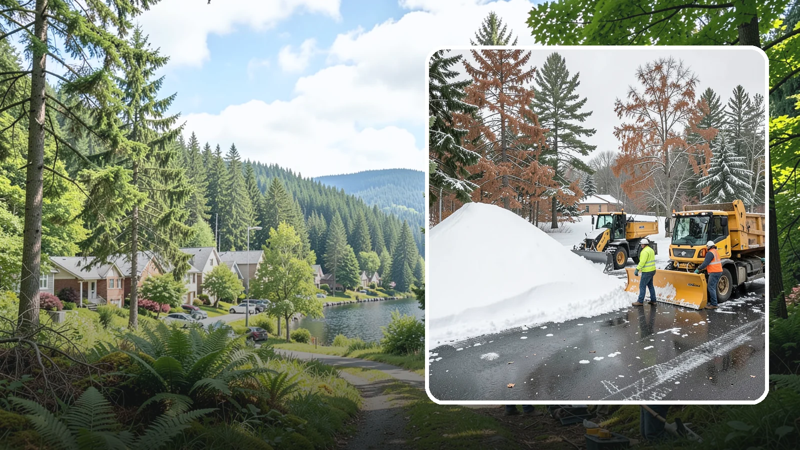 Snow Disposal in Lake Forest Park, King County, WA - We handle the complete disposal of snow at approved sites in an environmentally responsible way.