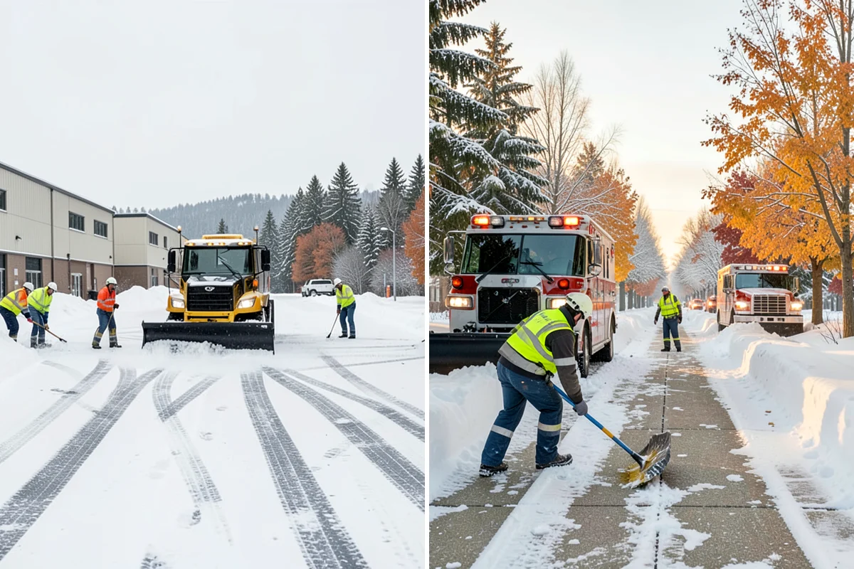 Snow Disposal in Lake Forest Park, King County, WA - Collect and load the snow for removal
