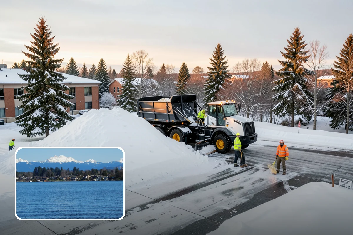 Snow Disposal in Lake Stevens, Snohomish County, WA - Ensures snow is disposed of at approved sites