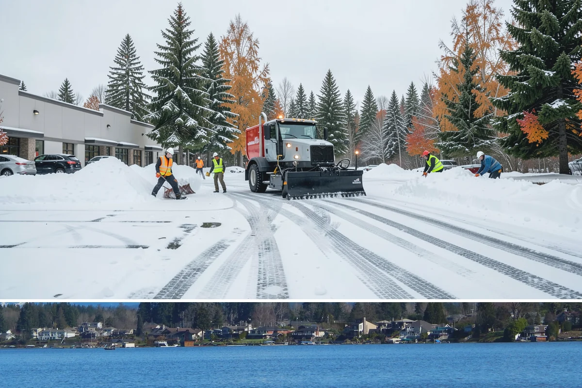 Snow Disposal in Lake Stevens, Snohomish County, WA - Snow disposal is needed whenever removed snow must leave a property, particularly late in a season of heavy repeated accumulation.