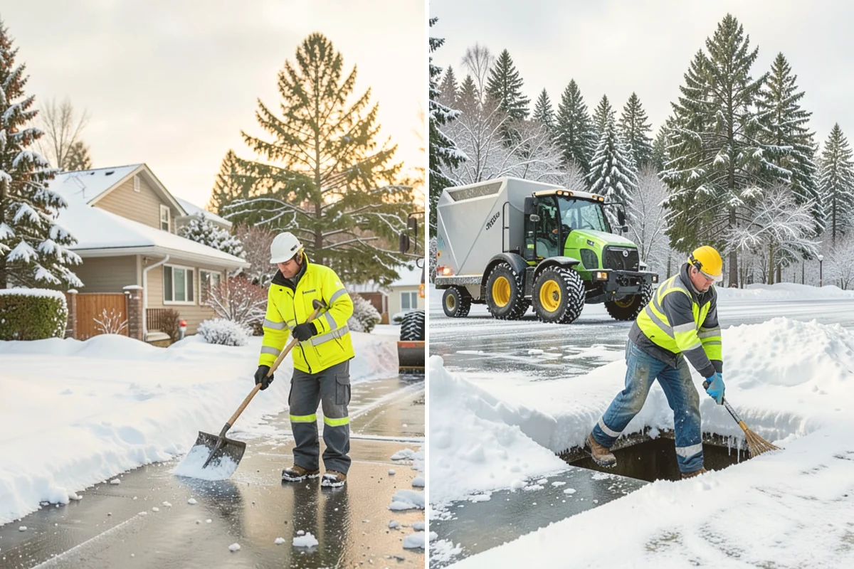 Snow Disposal in Langley, Island County, WA - Collect and load the snow for removal