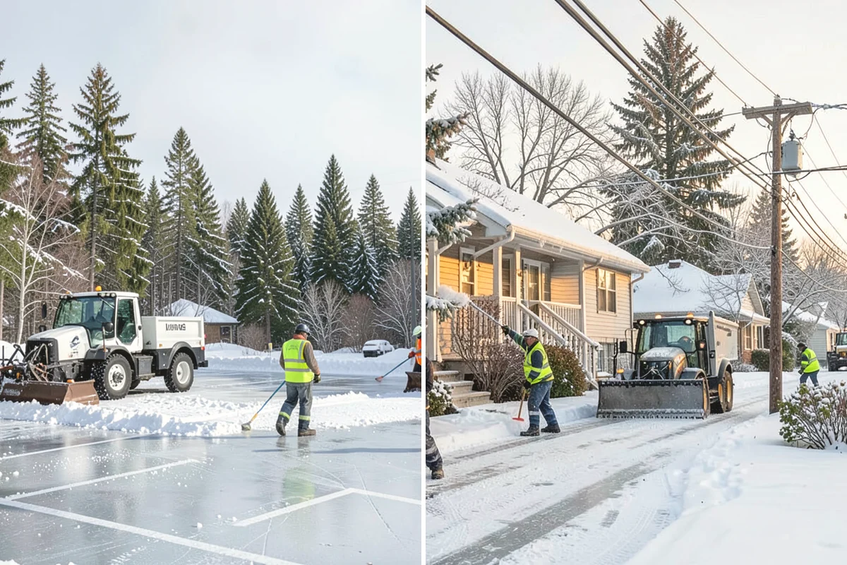 Snow Disposal in Mercer Island, King County, WA - Collect and load the snow for removal