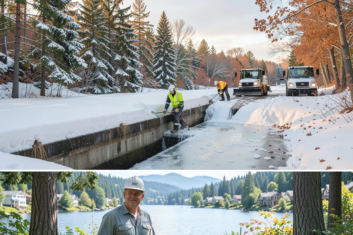 Snow Disposal in Milton, King County, WA - Snow disposal is needed whenever removed snow must leave a property, particularly late in a season of heavy repeated accumulation.