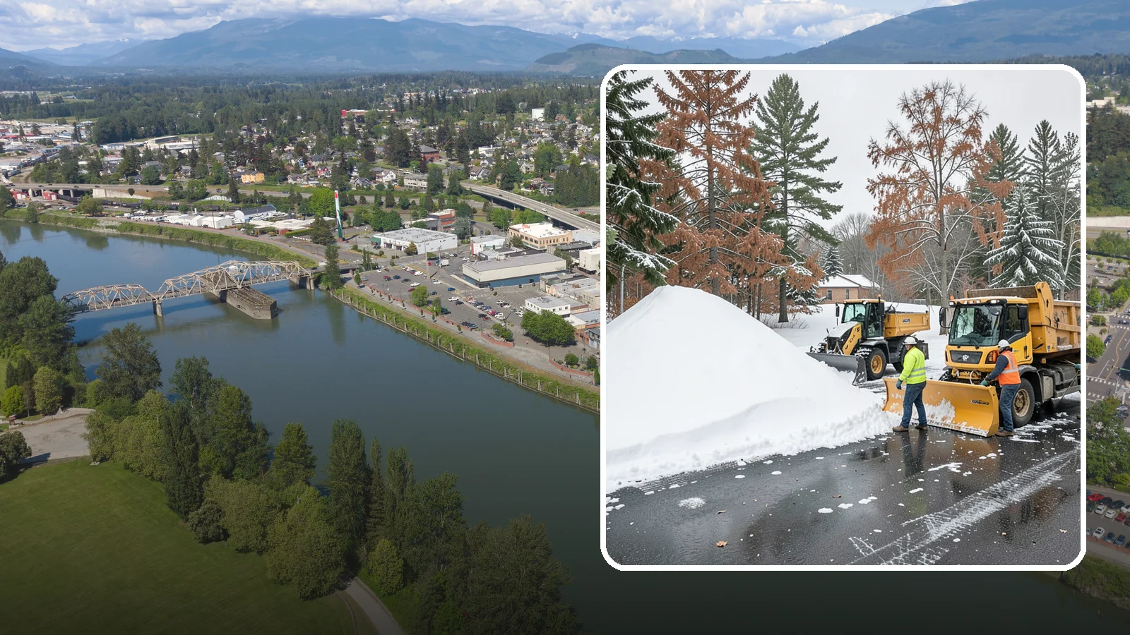 Snow Disposal in Mount Vernon, Skagit County, WA - We handle the complete disposal of snow at approved sites in an environmentally responsible way.