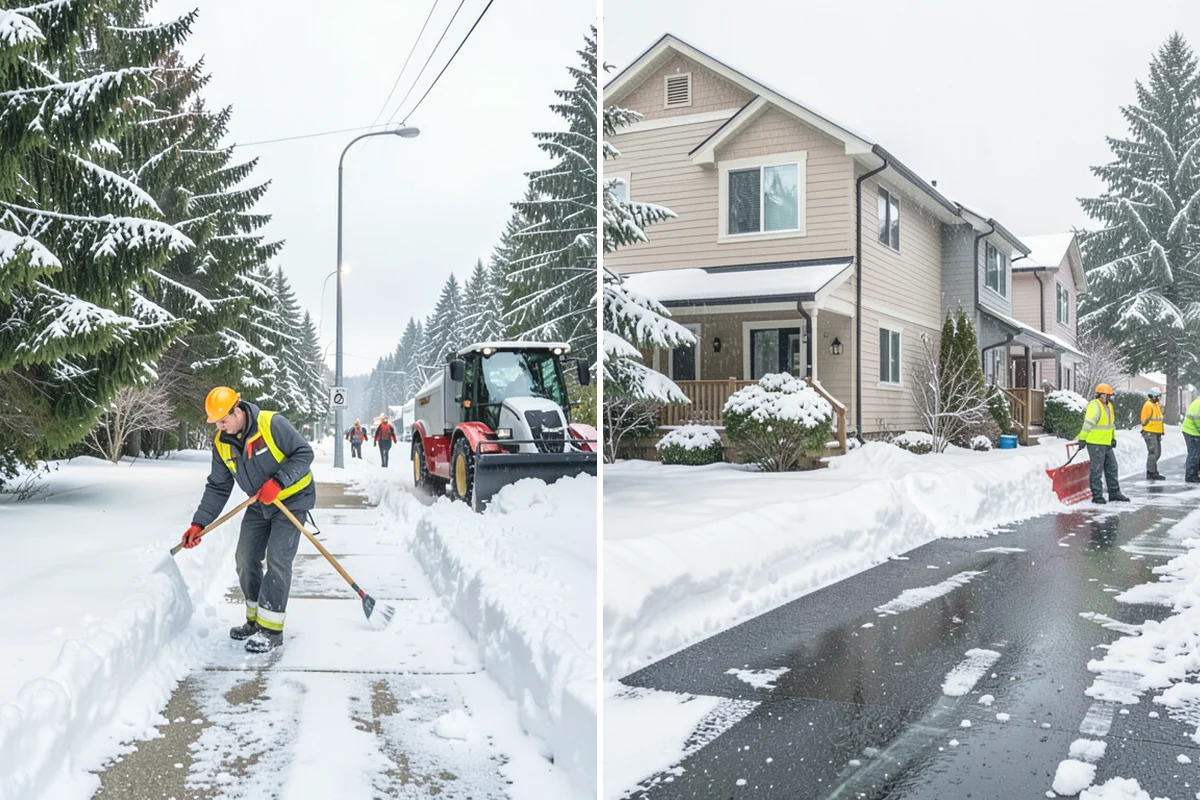 Snow Disposal in Mountlake Terrace, Snohomish County, WA - Collect and load the snow for removal