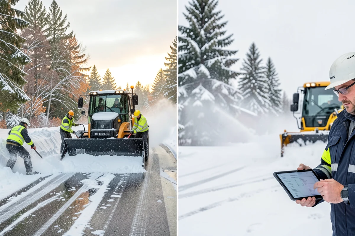 Snow Disposal in Normandy Park, King County, WA - Collect and load the snow for removal