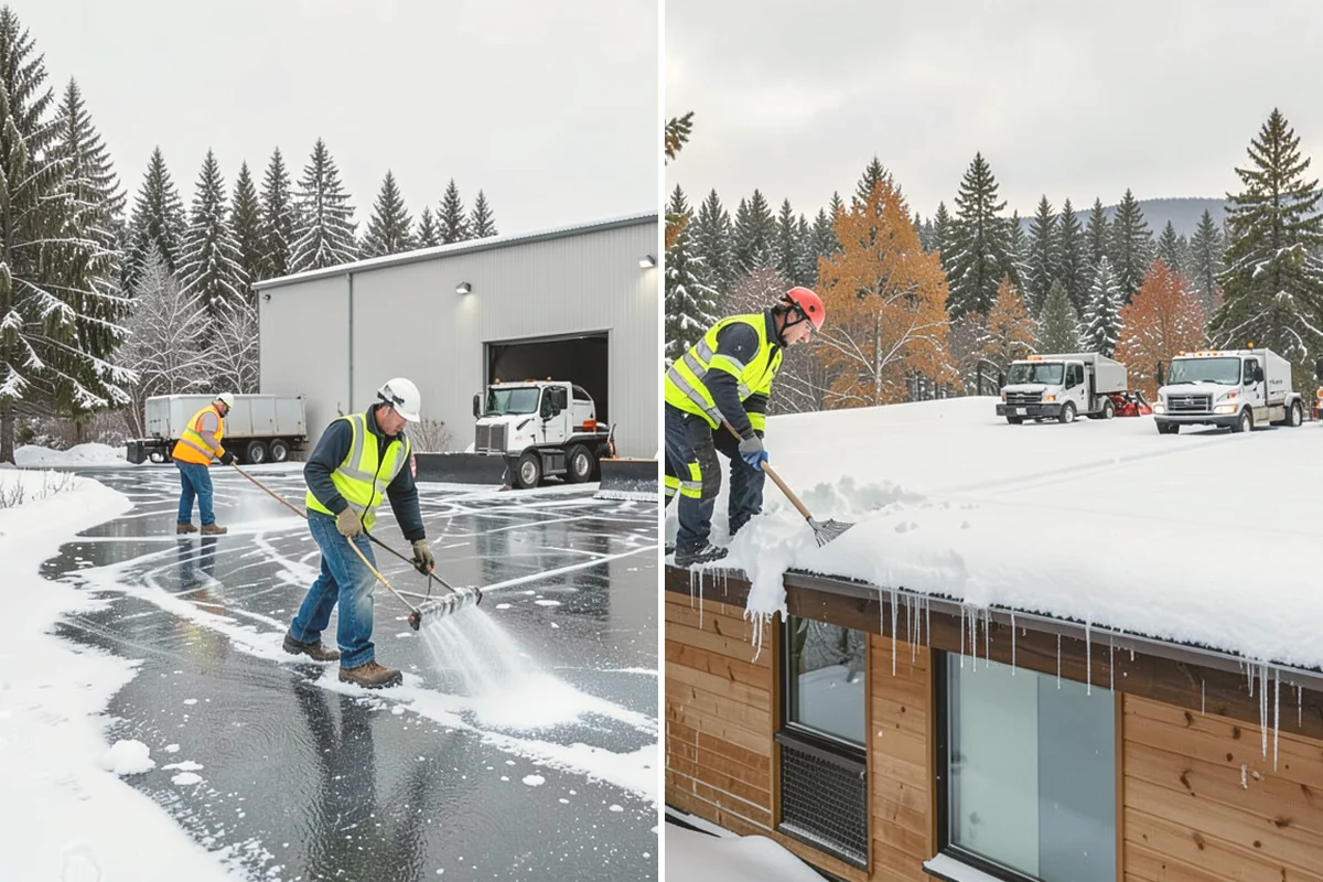 Snow Disposal in Orting, Pierce County, WA - Collect and load the snow for removal