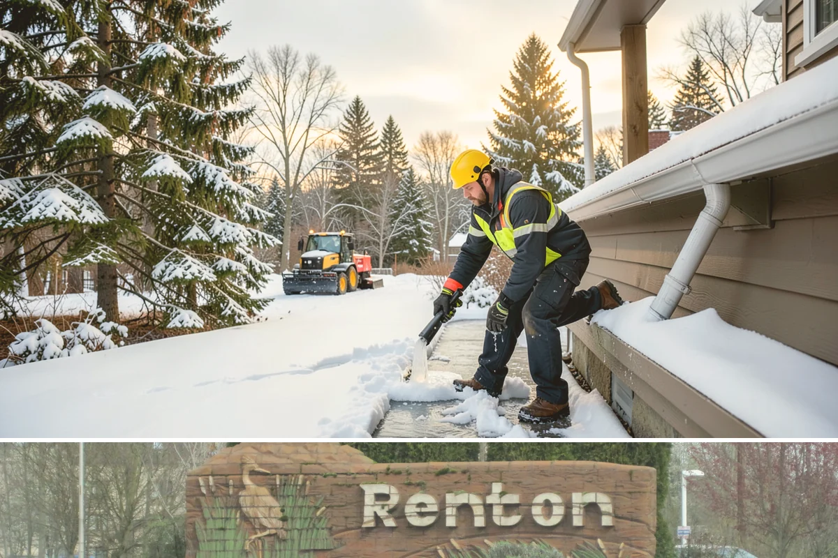 Snow Disposal in Renton, King County, WA - Snow disposal is needed whenever removed snow must leave a property, particularly late in a season of heavy repeated accumulation.