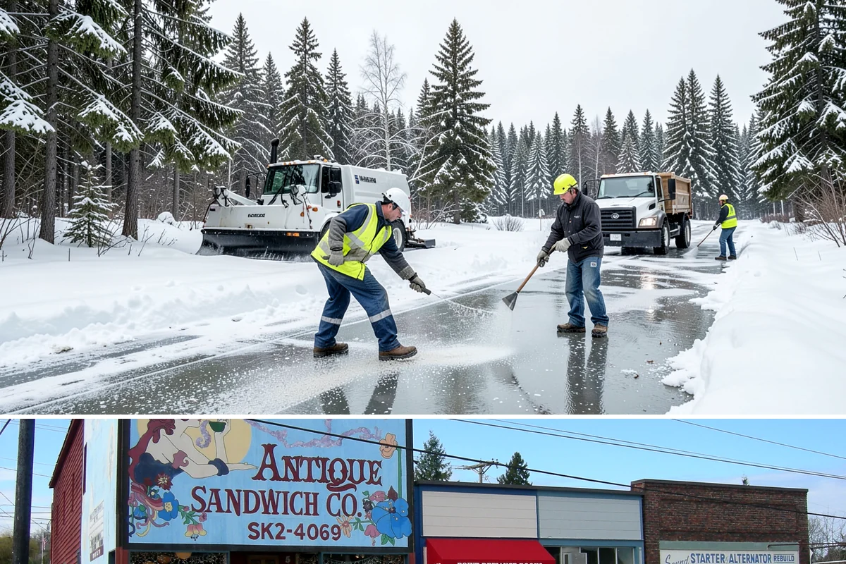 Snow Disposal in Ruston, Pierce County, WA - Snow disposal is needed whenever removed snow must leave a property, particularly late in a season of heavy repeated accumulation.