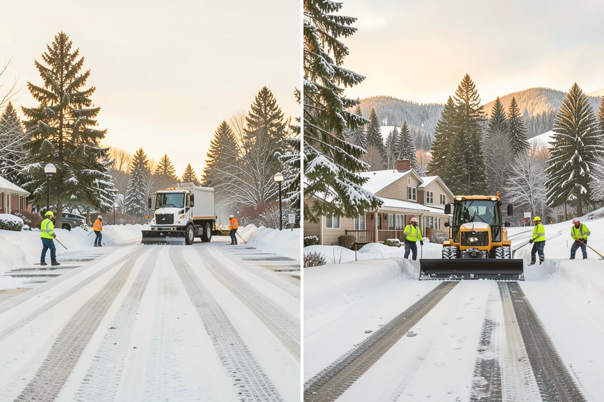 Snow Disposal in Sammamish, King County, WA - Collect and load the snow for removal