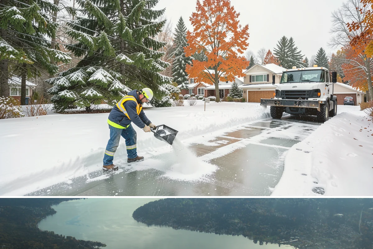 Snow Disposal in Sammamish, King County, WA - Snow disposal is needed whenever removed snow must leave a property, particularly late in a season of heavy repeated accumulation.