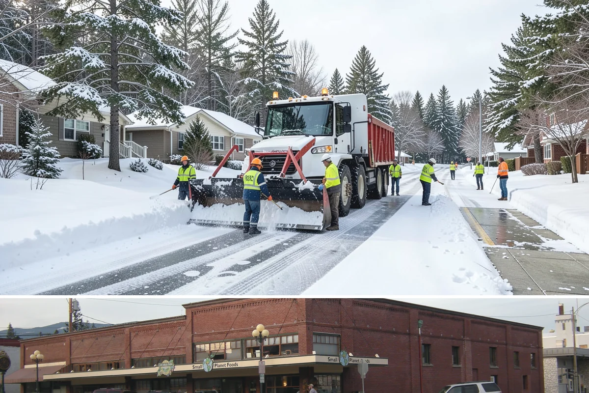 Snow Disposal in Sedro-Woolley, Skagit County, WA - Snow disposal is needed whenever removed snow must leave a property, particularly late in a season of heavy repeated accumulation.