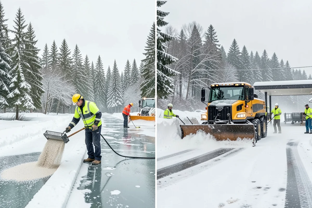 Snow Disposal in Shoreline, King County, WA - Collect and load the snow for removal