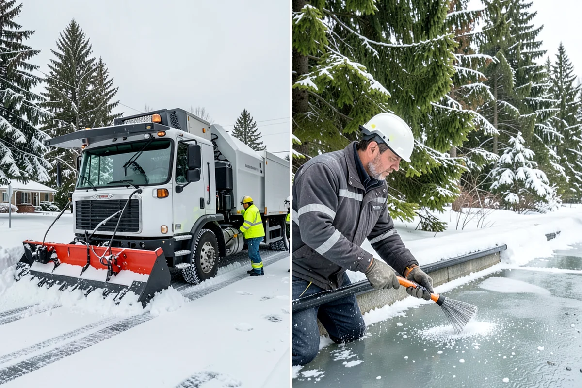 Snow Disposal in Snoqualmie, King County, WA - Collect and load the snow for removal