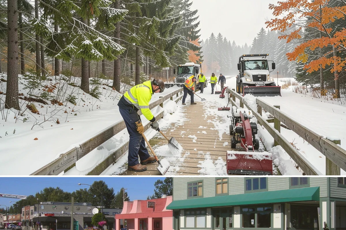 Snow Disposal in Snoqualmie, King County, WA - Snow disposal is needed whenever removed snow must leave a property, particularly late in a season of heavy repeated accumulation.