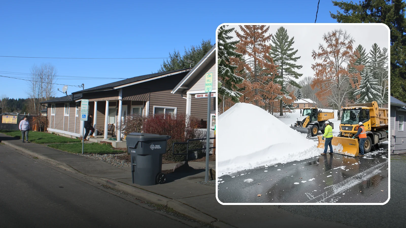Snow Disposal in South Prairie, Pierce County, WA - We handle the complete disposal of snow at approved sites in an environmentally responsible way.