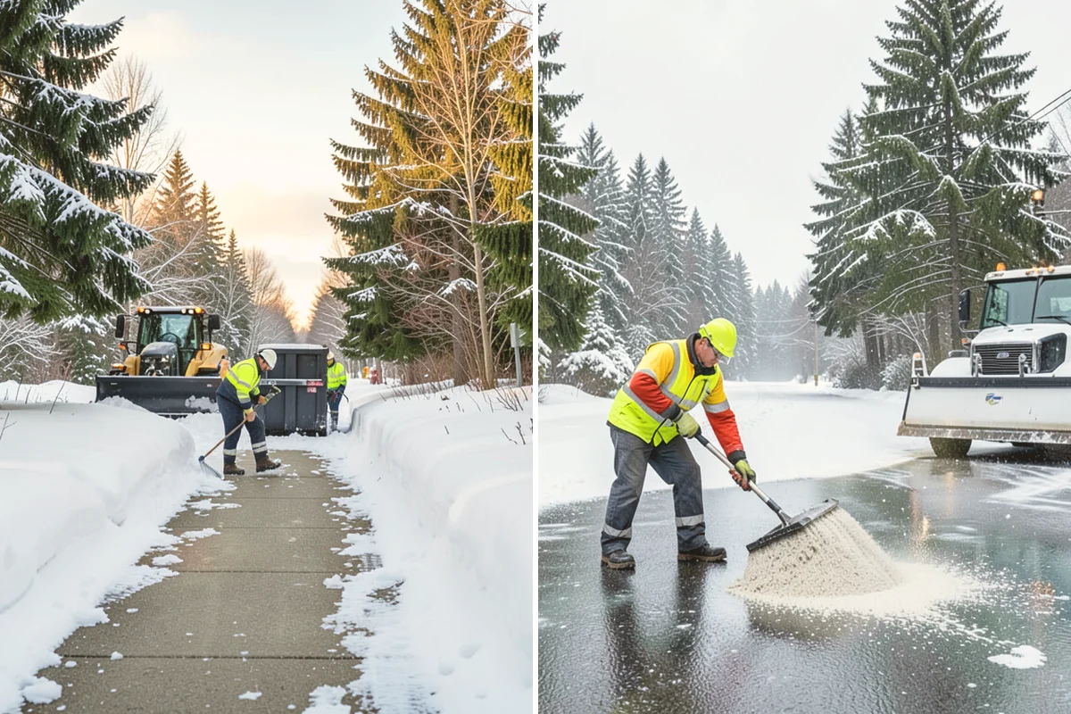 Snow Disposal in Stanwood, Snohomish County, WA - Collect and load the snow for removal