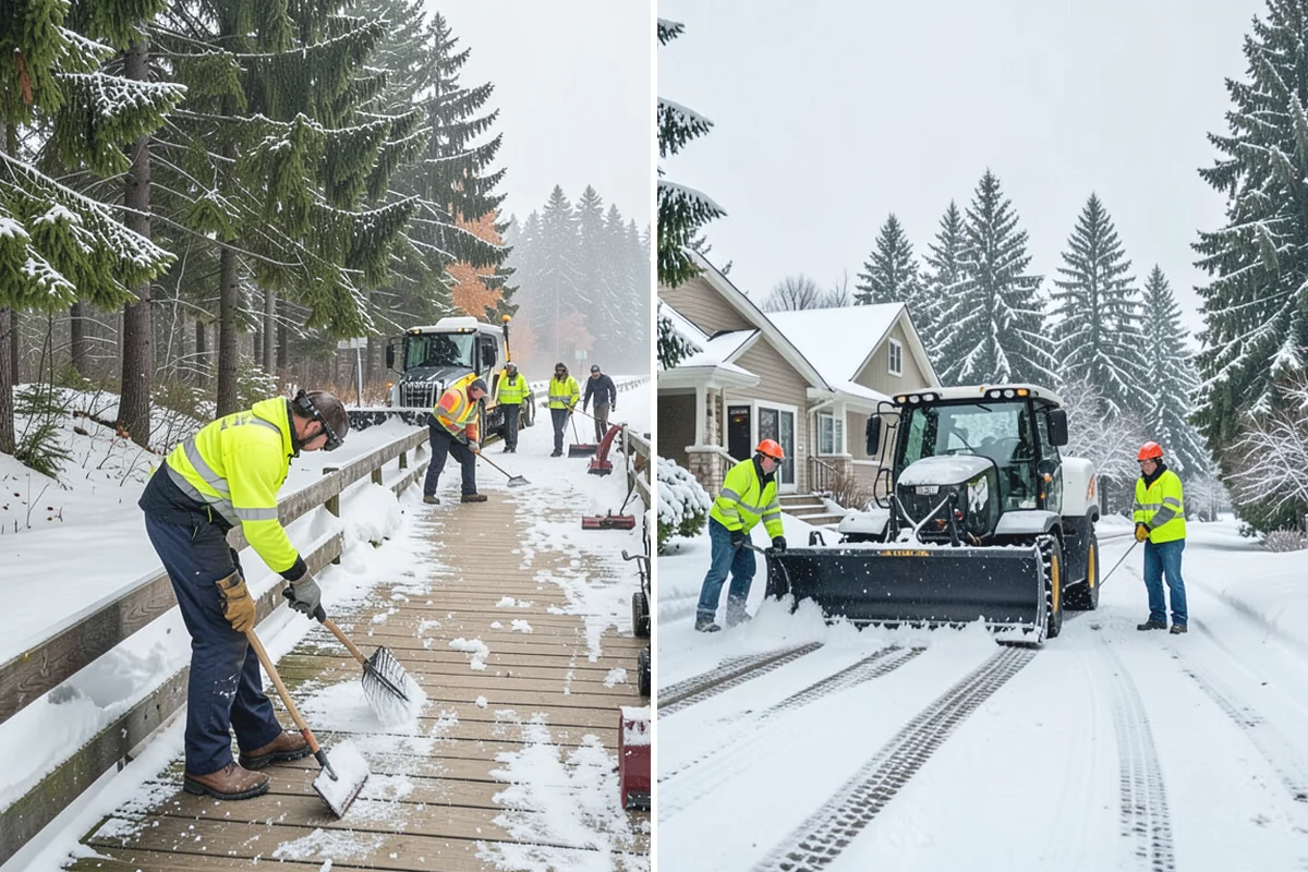 Snow Disposal in Sumner, Pierce County, WA - Collect and load the snow for removal
