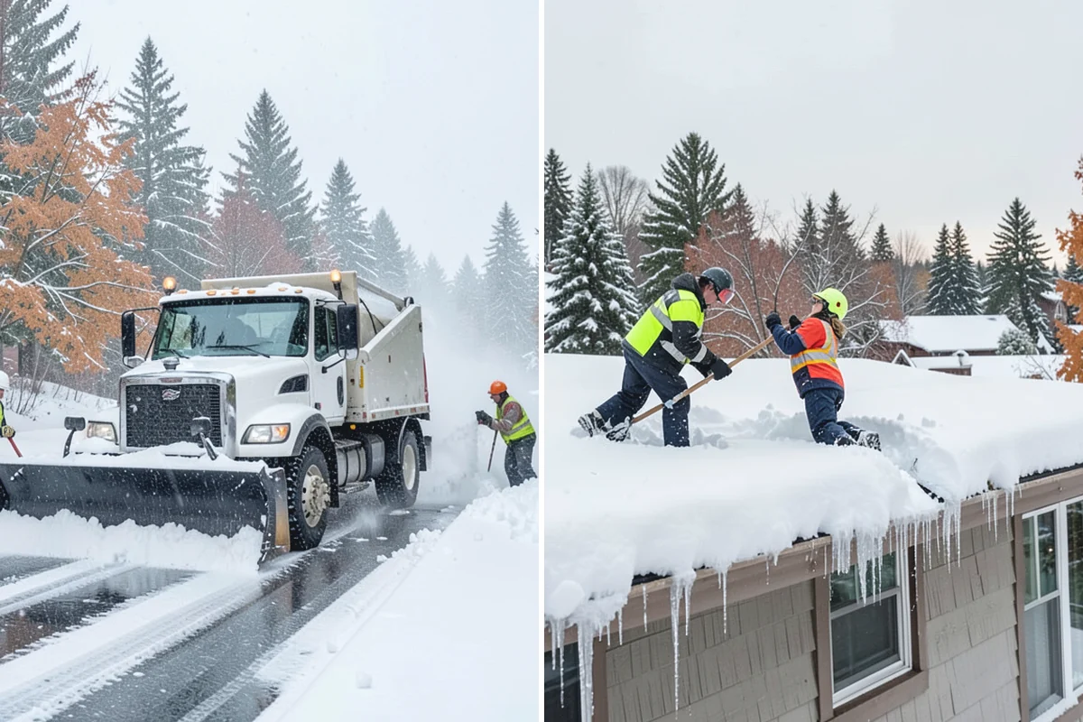 Snow Disposal in Wilkeson, Pierce County, WA - Collect and load the snow for removal