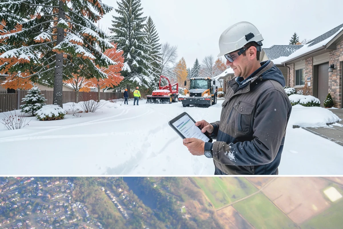 Snow Documentation in Algona, King County, WA - Captured for every snow event across the full winter season.