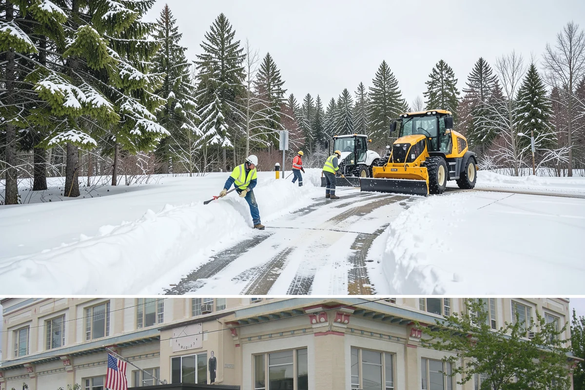 Snow Documentation in Anacortes, Skagit County, WA - Captured for every snow event across the full winter season.