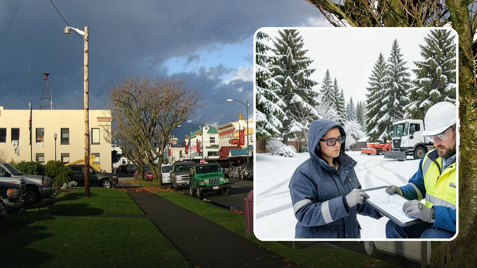Snow Documentation in Arlington, Snohomish County, WA - We document every snow event and service on your Western Washington property to create a defensible winter record.