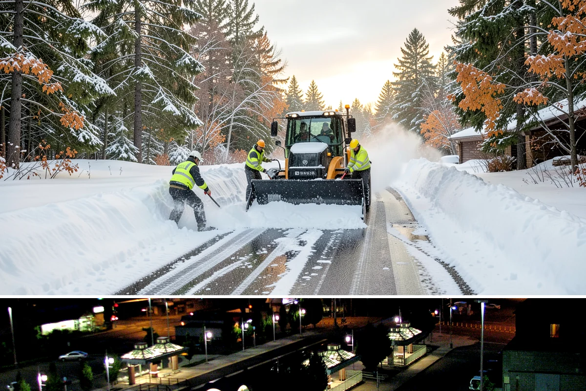 Snow Documentation in Auburn, King County, WA - Captured for every snow event across the full winter season.