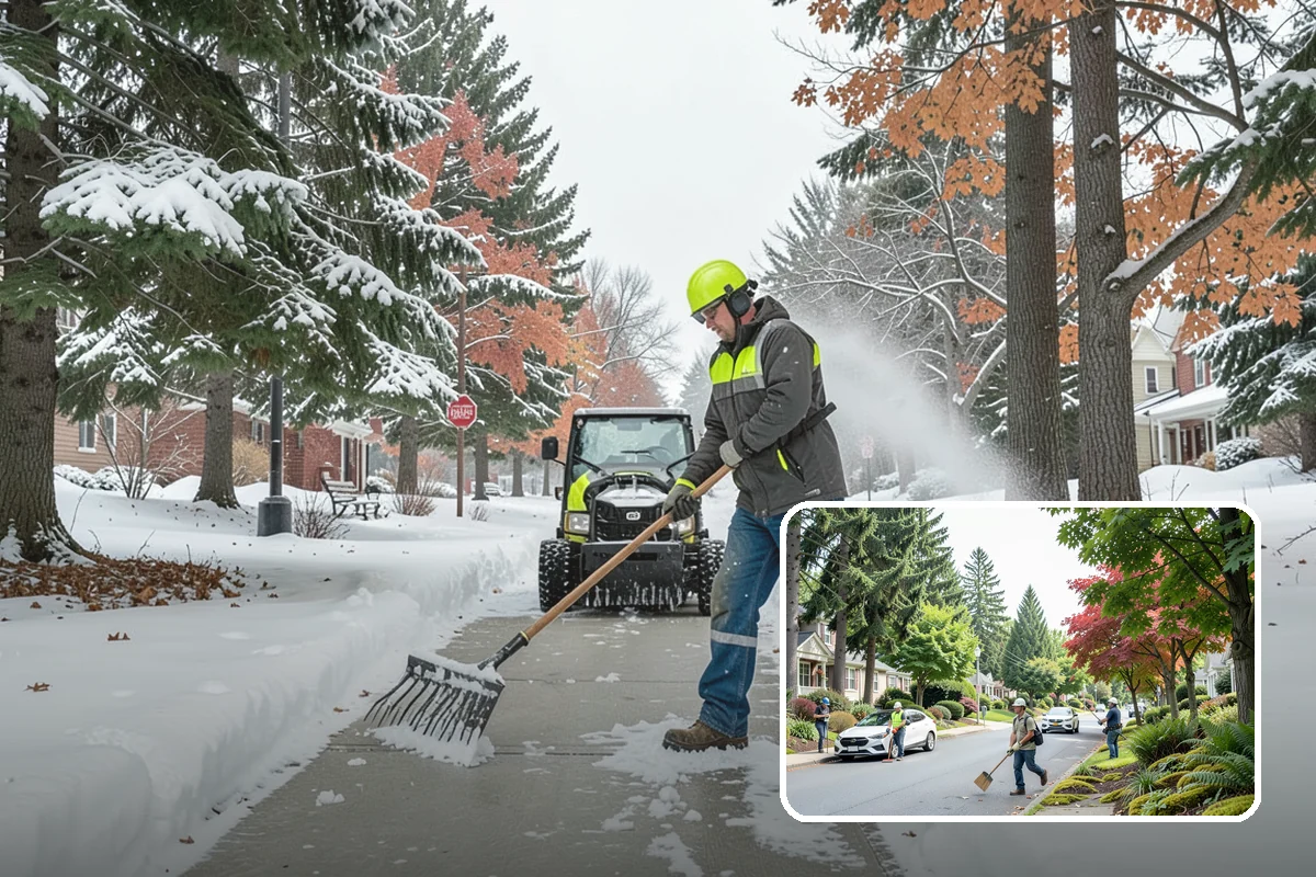 Snow Documentation in Beaux Arts Village, King County, WA - Creates a defensible record of every event