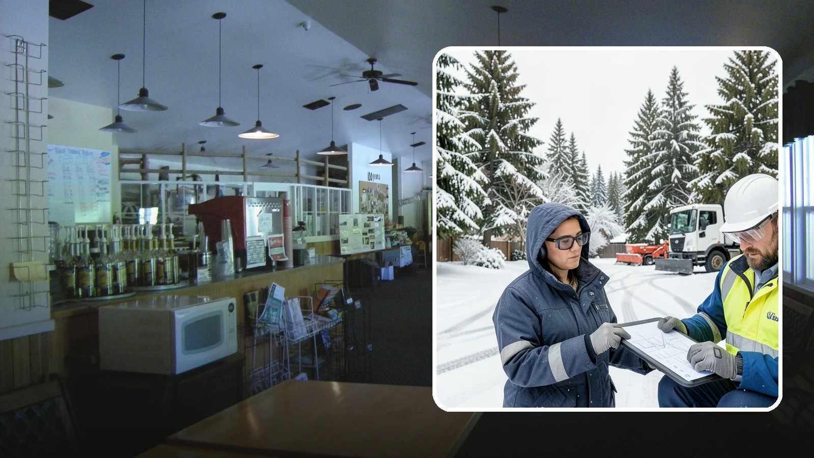 Snow Documentation in Black Diamond, King County, WA - We document every snow event and service on your Western Washington property to create a defensible winter record.