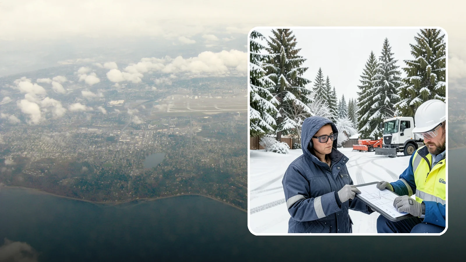 Snow Documentation in Burien, King County, WA - We document every snow event and service on your Western Washington property to create a defensible winter record.