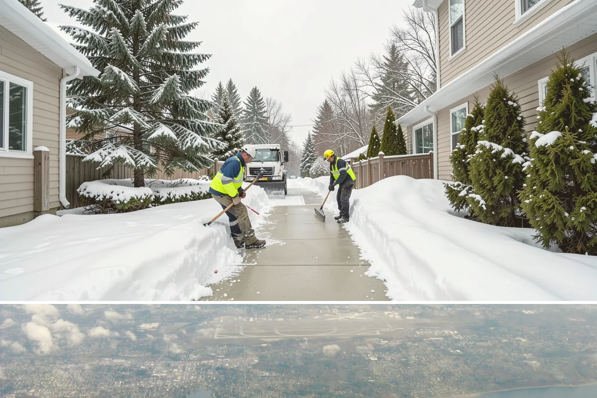 Snow Documentation in Burien, King County, WA - Captured for every snow event across the full winter season.