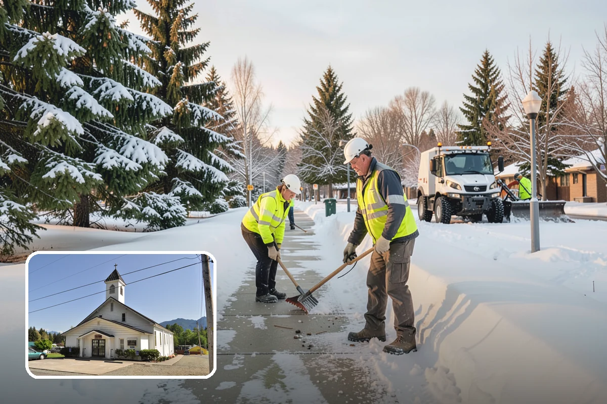 Snow Documentation in Concrete, Skagit County, WA - Creates a defensible record of every event