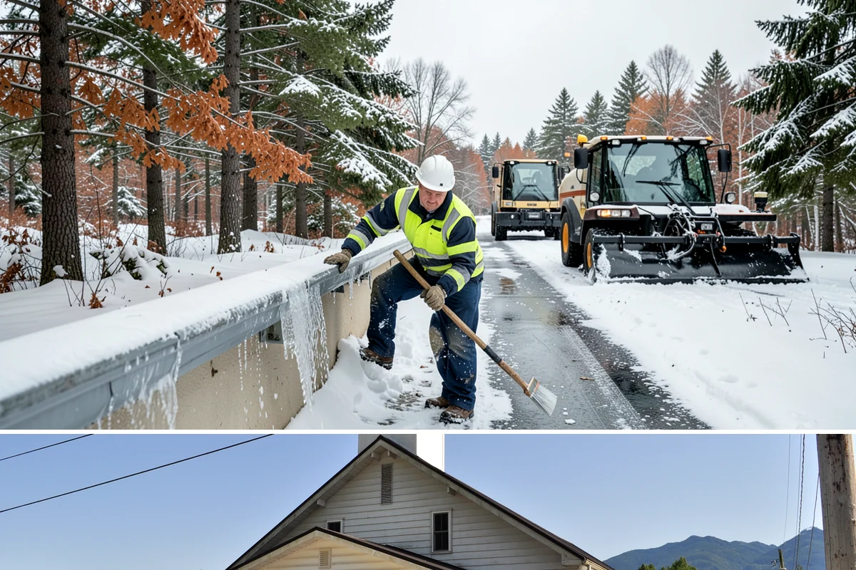 Snow Documentation in Concrete, Skagit County, WA - Captured for every snow event across the full winter season.