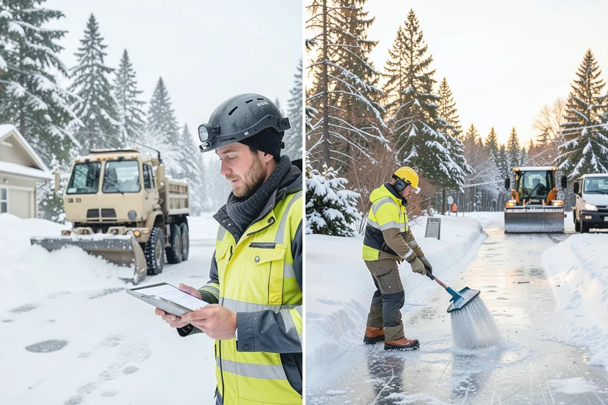 Snow Documentation in Coupeville, Island County, WA - Record snowfall and conditions per event