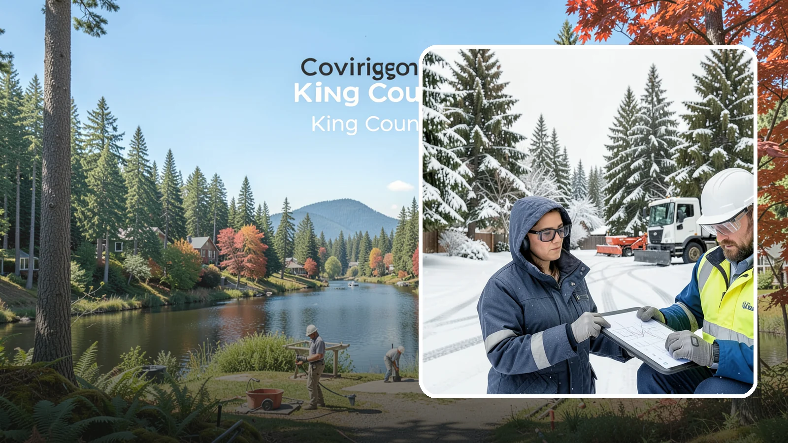 Snow Documentation in Covington, King County, WA - We document every snow event and service on your Western Washington property to create a defensible winter record.