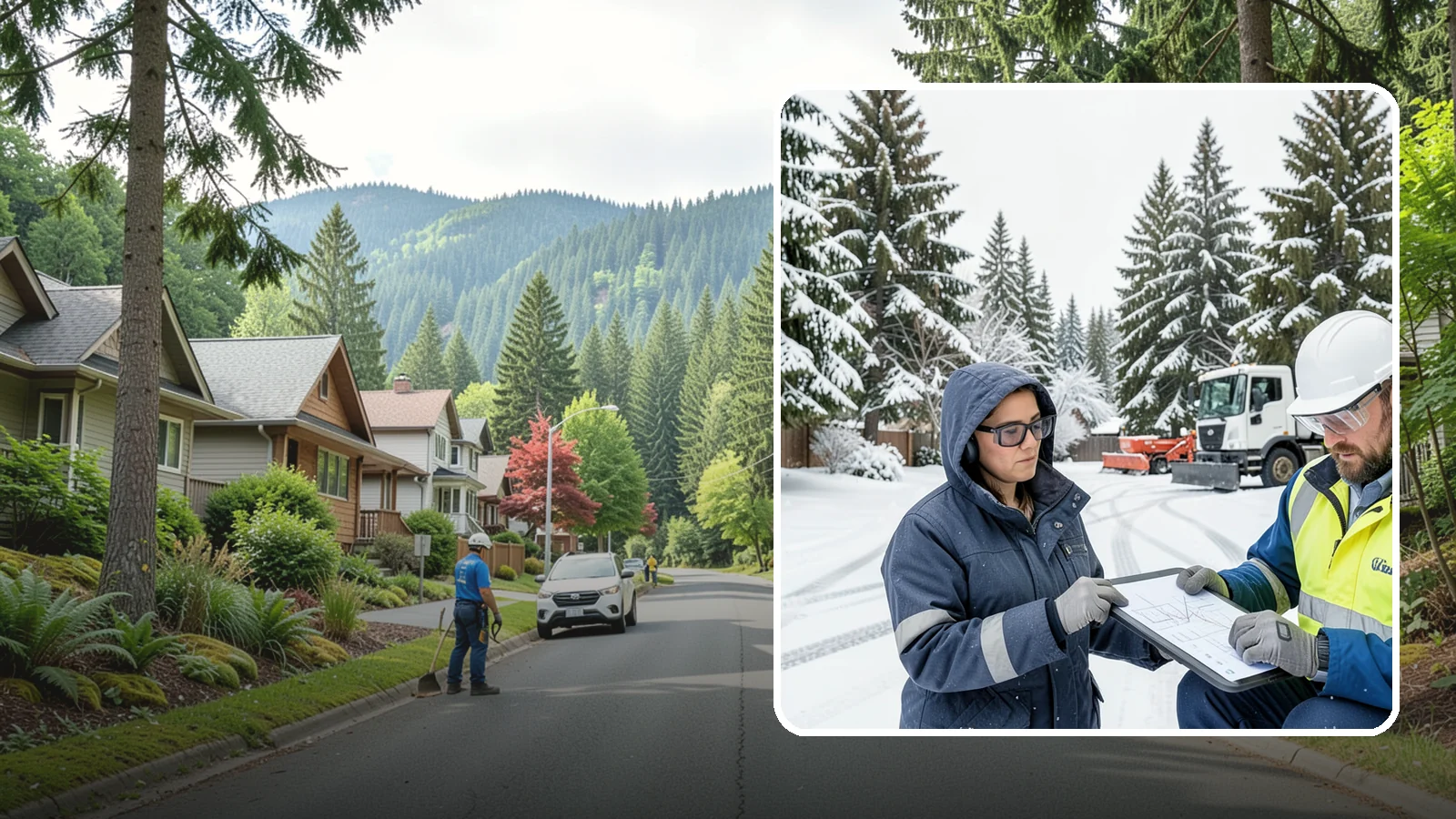 Snow Documentation in Darrington, Snohomish County, WA - We document every snow event and service on your Western Washington property to create a defensible winter record.