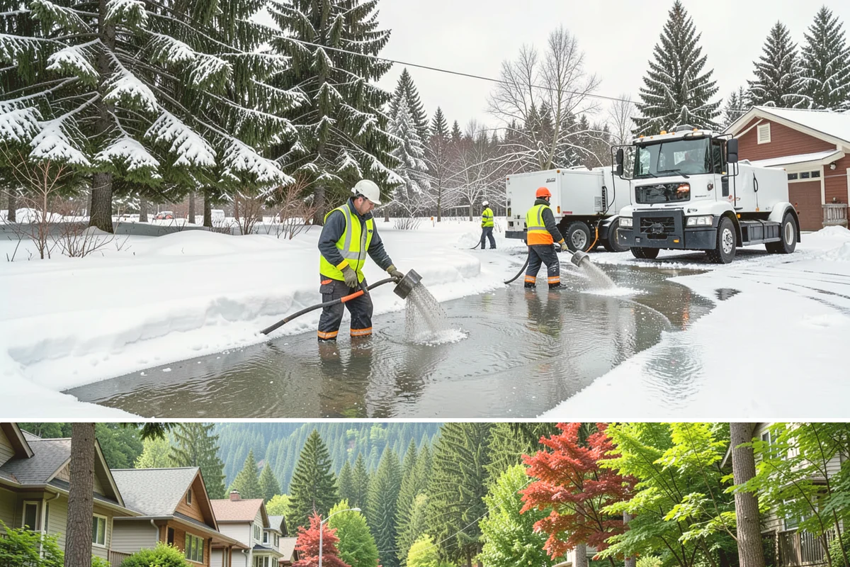 Snow Documentation in Darrington, Snohomish County, WA - Captured for every snow event across the full winter season.