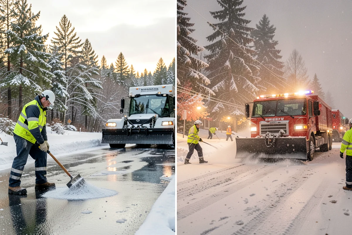 Snow Documentation in DuPont, Pierce County, WA - Record snowfall and conditions per event