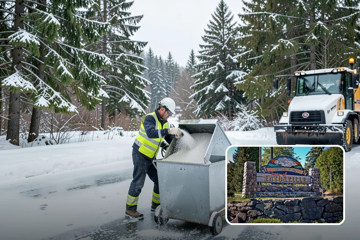 Snow Documentation in Eatonville, Pierce County, WA - Creates a defensible record of every event