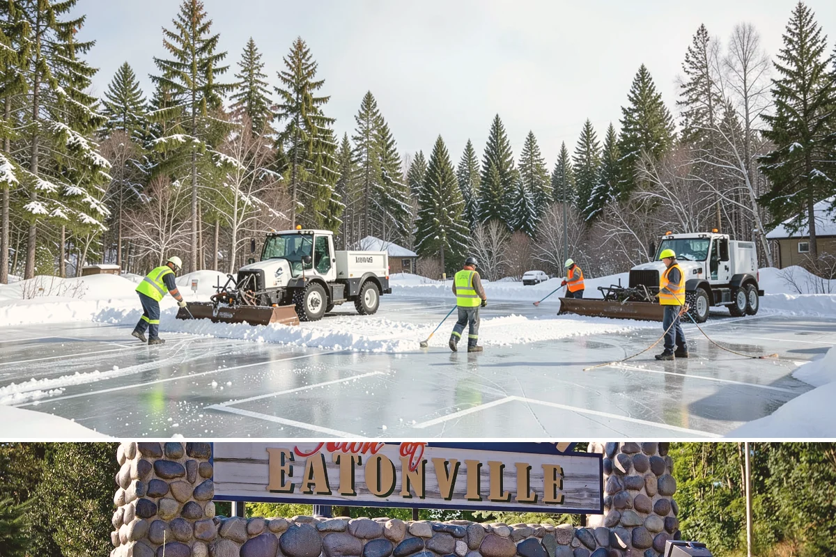 Snow Documentation in Eatonville, Pierce County, WA - Captured for every snow event across the full winter season.